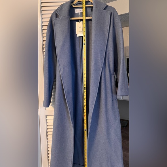Mango wool coat- light blue - Picture 10 of 10